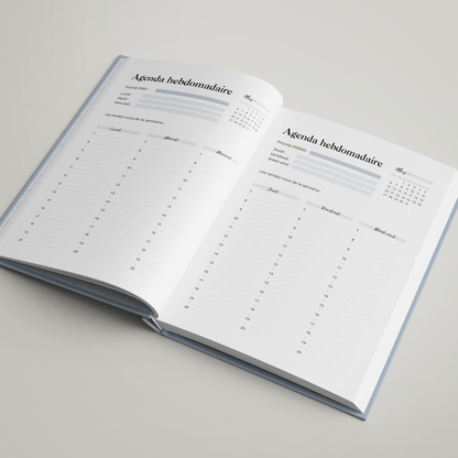 Mon agenda d'entrepreneur